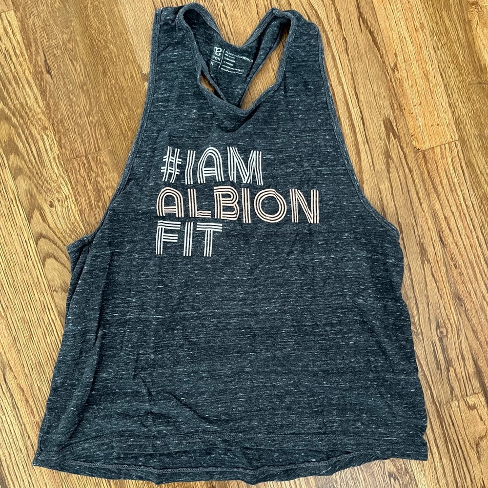 Albion Fit Racer back tank.